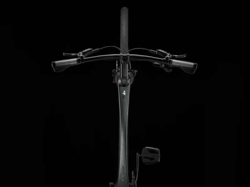 TREK FX Sport 4 Hybrid Bike in Lithium Grey-3